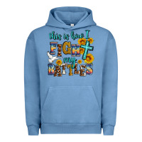 Pigment Pebble Blue this is how i fight my battles Urban Hoodie - AdoDesignShop