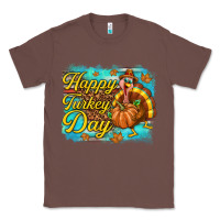 Chestnut Happy Turkey Day Classic Tee - texasbilliewilder