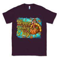 Plum Happy Turkey Day Classic Tee - texasbilliewilder