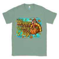 Sage Happy Turkey Day Classic Tee - texasbilliewilder