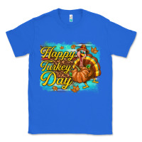 True Royal Happy Turkey Day Classic Tee - texasbilliewilder
