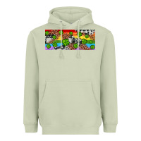 Matcha Western St. Patrick's Day Shamrock Rainbow Heavyweight Hoodie - Artiststas