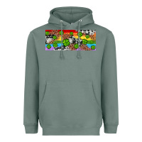 Sage Western St. Patrick's Day Shamrock Rainbow Heavyweight Hoodie - Artiststas