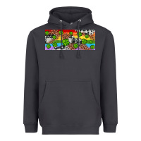 Smoke Western St. Patrick's Day Shamrock Rainbow Heavyweight Hoodie - Artiststas