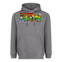 Storm Western St. Patrick's Day Shamrock Rainbow Heavyweight Hoodie - Artiststas