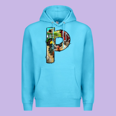 Farm Life Alphabet Lowercase Letters P Premium Hoodie Designed By Bundleandbundleshop