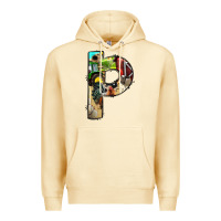 Pina Colada farm life alphabet lowercase letters p Premium Hoodie - BundleAndBundleShop