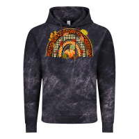 Cloud Black fall rainbow Vintage Hoodie - CowGirlArtShop