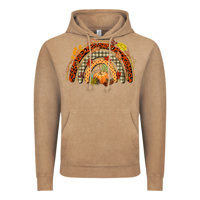 Fall Rainbow Vintage Hoodie by CowGirlArtShop | Teevron