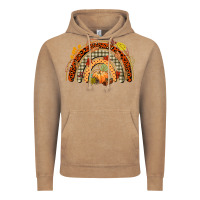 Vintage Coffee fall rainbow Vintage Hoodie - CowGirlArtShop