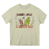 Mossy smoke away a sh tty day Heavy Core Tee - Artiststas
