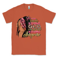 Copper She who kneels before god can stand before anyone Classic Tee - RanaPortraitStore