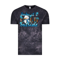 Cloud Black Baby it's cold outside Vintage Tee - RanaPortraitStore
