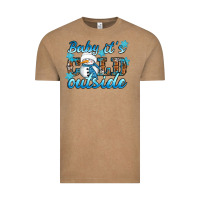 Vintage Coffee Baby it's cold outside Vintage Tee - RanaPortraitStore