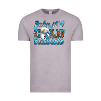 Vintage Zinc Baby it's cold outside Vintage Tee - RanaPortraitStore