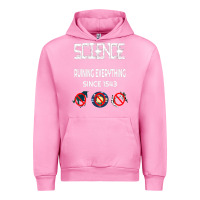 Fuchsia Pink Science Ruining Everything Since 1543 Aliens Urban Hoodie - minhPixels