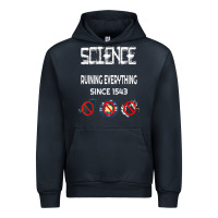 Navy Science Ruining Everything Since 1543 Aliens Urban Hoodie - minhPixels