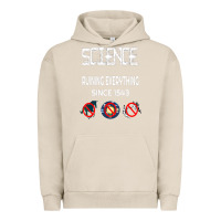 Pigment French Oak Science Ruining Everything Since 1543 Aliens Urban Hoodie - minhPixels