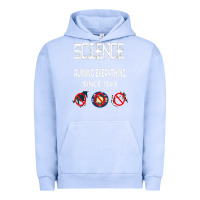 Pigment Grape Ice Science Ruining Everything Since 1543 Aliens Urban Hoodie - minhPixels
