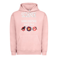 Pigment Salmon Science Ruining Everything Since 1543 Aliens Urban Hoodie - minhPixels
