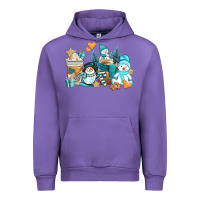 Tulip winter snowman coffee cups Urban Hoodie - AdoDesignShop