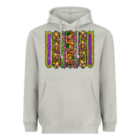 Moon Dust mardi gras fleur de lis mask leopard glitter  brushstrokes Heavyweight Hoodie - Artiststas