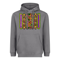 Storm mardi gras fleur de lis mask leopard glitter  brushstrokes Heavyweight Hoodie - Artiststas