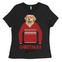 Black Christmas Labrador Ladies Tee - Bettercallsaul