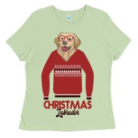 Matcha Christmas Labrador Ladies Tee - Bettercallsaul