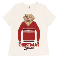 Bone Christmas Labrador Ladies Tee - Bettercallsaul