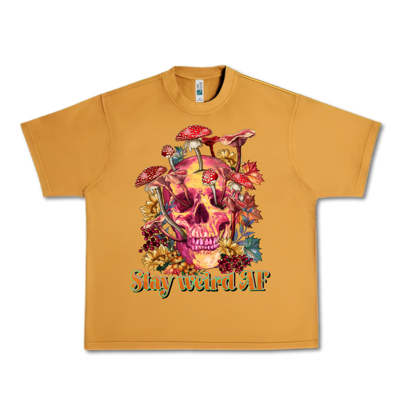Stay Weird Af Urban Heavy Tee by RanaPortraitStore | Teevron