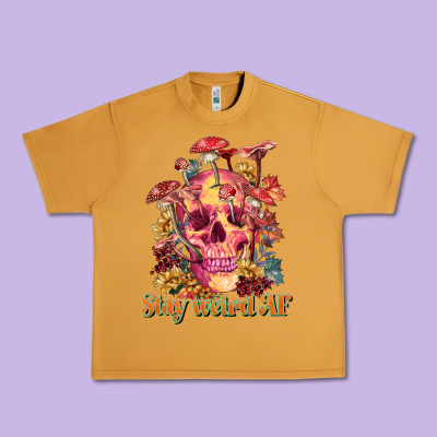 Stay Weird Af Urban Heavy Tee Designed By Ranaportraitstore