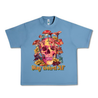 Pebble Blue stay weird af Urban Heavy Tee - RanaPortraitStore