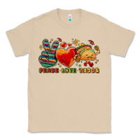Mushroom Peace love tacos Classic Tee - NancyCooperArtShop