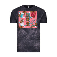 Cloud Black pink glitter nurse Vintage Tee - TumblerDesignByShophia