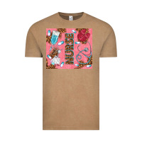 Vintage Coffee pink glitter nurse Vintage Tee - TumblerDesignByShophia