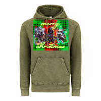 Vintage Olive merry christmas gnomies Vintage Hoodie - CowGirlArtShop