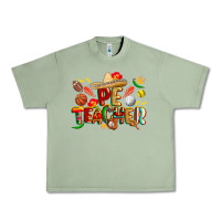 Oil Green cinco de mayo pe teacher Urban Heavy Tee - CowGirlArtShop