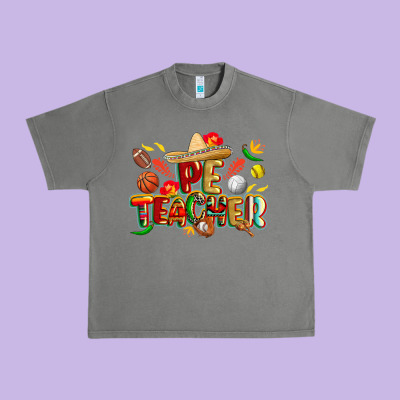 Cinco De Mayo Pe Teacher Urban Heavy Tee Designed By Cowgirlartshop