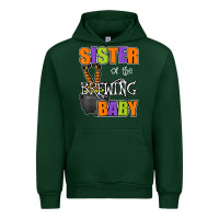 Forest Green sister of brewing baby halloween theme baby shower spooky t shirt Urban Hoodie - minhPixels