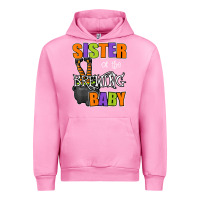 Fuchsia Pink sister of brewing baby halloween theme baby shower spooky t shirt Urban Hoodie - minhPixels