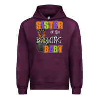 Mauve Wine sister of brewing baby halloween theme baby shower spooky t shirt Urban Hoodie - minhPixels