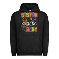 Pigment Black sister of brewing baby halloween theme baby shower spooky t shirt Urban Hoodie - minhPixels