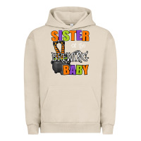 Pigment French Oak sister of brewing baby halloween theme baby shower spooky t shirt Urban Hoodie - minhPixels
