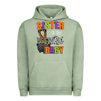 Pigment Oil Green sister of brewing baby halloween theme baby shower spooky t shirt Urban Hoodie - minhPixels