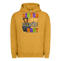 Pigment Peanut Butter sister of brewing baby halloween theme baby shower spooky t shirt Urban Hoodie - minhPixels