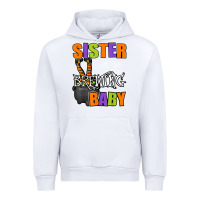 Sister Of Brewing Baby Halloween Theme Baby Shower Spooky T Shirt Urban Hoodie | Teevron