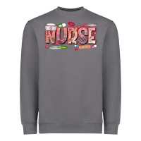 Storm Nurse Valentine Heavyweight Sweatshirt - CowhideDigitalArt