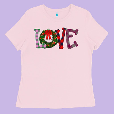 Love Christmas Ladies Tee Designed By Bettercallsaul