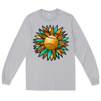 Moon Dust Softball Sunflower Long Sleeve Tee - Jasminsmagicworld